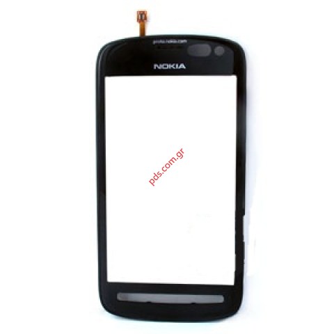 Πρόσοψη (OEM) Nokia 808 Pure View με το τζαμάκι και την αφή σε μαύρο χρώμα. Πρόσοψη (OEM) Nokia 808 Pure View με το τζαμάκι και την αφή σε μαύρο χρώμα.