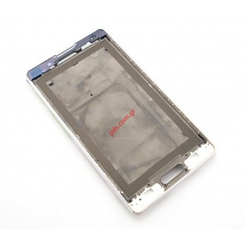 Front cover plate (OEM) LG Optimus L7 II P710 in White color. Front cover plate (OEM) LG Optimus L7 II P710 in White color.