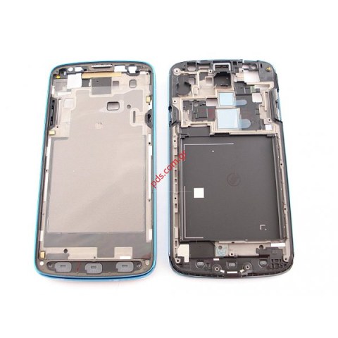 Πρόσοψη (OEM) Samsung i9295 Galaxy Active Blue middle cover χωρίς εξαρτήματα Πρόσοψη (OEM) Samsung i9295 Galaxy Active Blue middle cover χωρίς εξαρτήματα