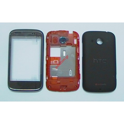 Πρόσοψη σετ HTC Desire C (A328E) Grey  Πρόσοψη σετ HTC Desire C (A328E) Grey
