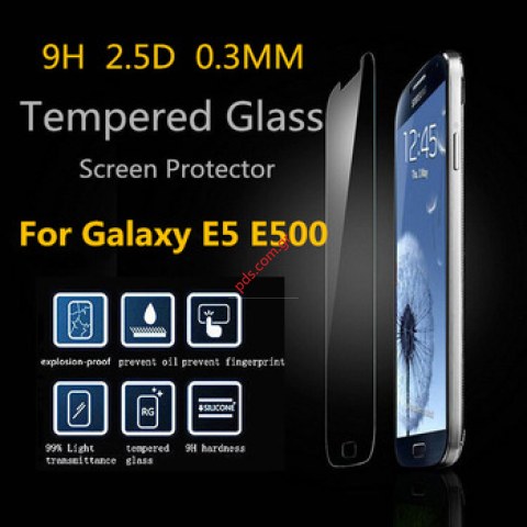 Special tempered glass 0,3mm Samsung Galaxy E5 E500F. Special tempered glass 0,3mm Samsung Galaxy E5 E500F.