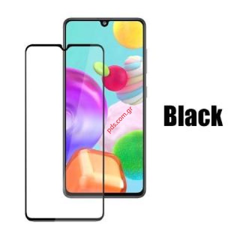 Ανθεκτικό τζάμι προστασίας Samsung Galaxy A41 (2020) SM-A415F Full Glue Black.