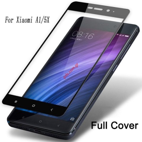 Ανθεκτικό τζάμι προστασίας Xiaomi Mi A1 Curved tempered 0,25mm. Ανθεκτικό τζάμι προστασίας Xiaomi Mi A1 Curved tempered 0,25mm.
