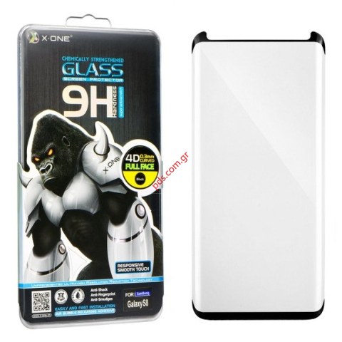Ανθεκτικό τζάμι Tempered Samsung S8 Plus (G955) 4D Gorilla X-ONE 9H Film 2,5mm. Ανθεκτικό τζάμι Tempered Samsung S8 Plus (G955) 4D Gorilla X-ONE 9H Film 2,5mm.