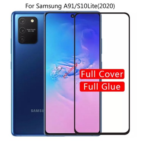 Tempered glass film Samsung Galaxy S10 Lite G770 Full Glue Black Tempered glass film Samsung Galaxy S10 Lite G770 Full Glue Black