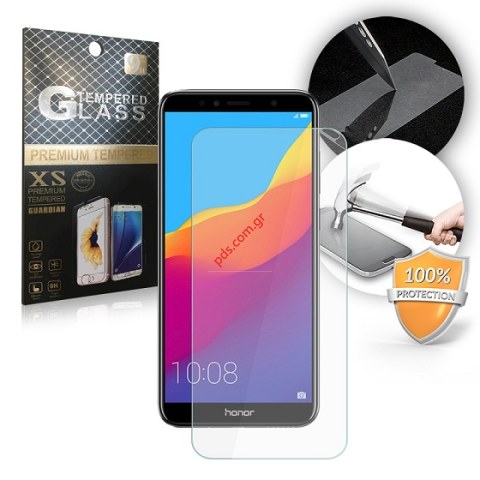 Tempered glass film Huawei Honor 7A Transparent 0,25mm Clear.
