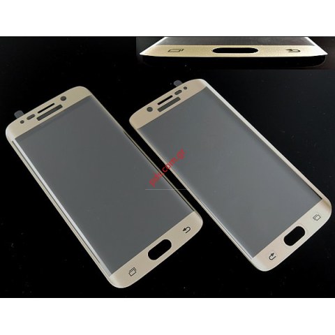 Προστατευτικό ανθεκτικό φιλμ Samsung G925F Galaxy S6 Edge Gold σε χρυσό χρώμα Blister Προστατευτικό ανθεκτικό φιλμ Samsung G925F Galaxy S6 Edge Gold σε χρυσό χρώμα Blister