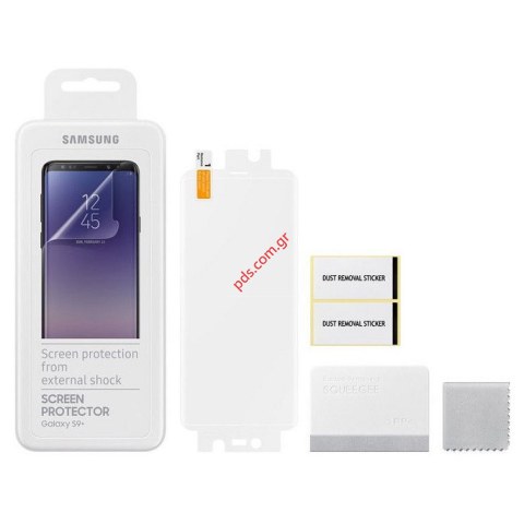 Γνήσιο προστατευτικό φιλμ Samsung G965 S9 Plus External Shock (ET-FG965CTE) περιλαμβάνει 2 τεμάχια