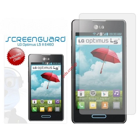 Protective plastic membrane film LG Optimus L5 II E460 for Display screen window