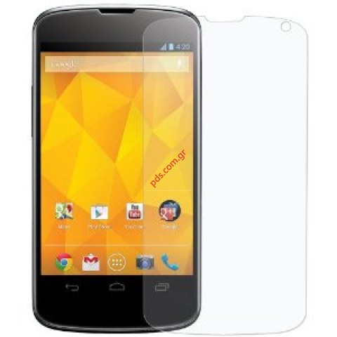 Protective plastic membrane film LG E960 Nexus 4 screen