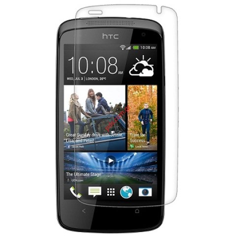Πλαστική προστατευτική μεμβράνη HTC Desire 500 τζαμιού οθόνης