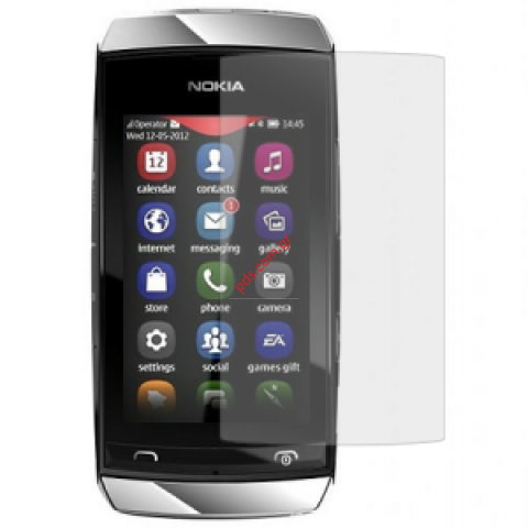 Πλαστική προστατευτική μεμβράνη Nokia Asha 305, 306 ζελατίνα φιλμ τζαμιού πρόσοψης