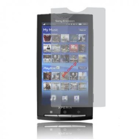 Protector plastic film SonyEricsson X10 Xperia for window touch