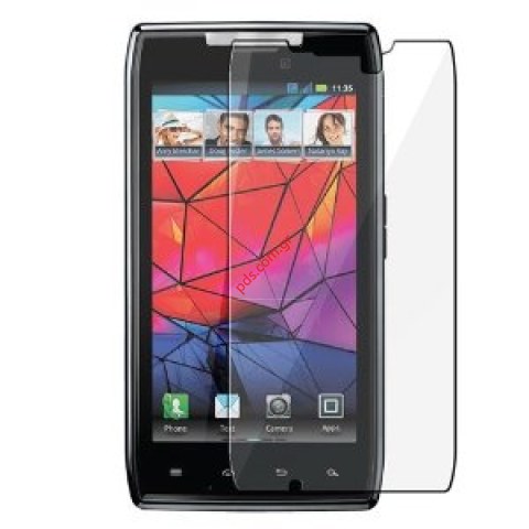 Πλαστικό προστατευτικό φιλμ Motorola XT910 Droid RAZR ζελατίνα εξωτερικού τζαμιού οθόνης Film protector