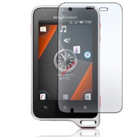 Protective plastic screen film for SonyEricsson Active Xperia ST17i
