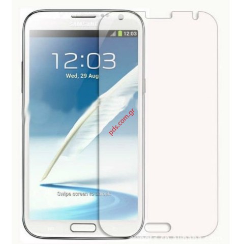 Protective screen film for Samsung Galaxy NOTE 2 N7100. Protective screen film for Samsung Galaxy NOTE 2 N7100.