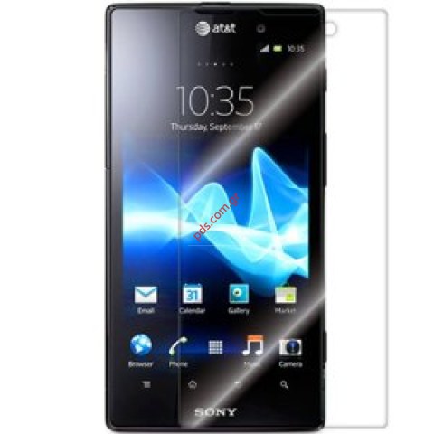 Protective plastic screen clear film for Sony Xperia ION LT28i