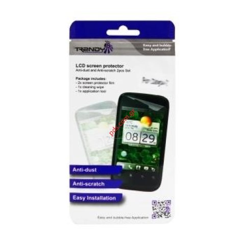 Προστατευτική μεμβράνη οθόνης iPhone 4S, 4 (2 pcs front+2 pcs back)