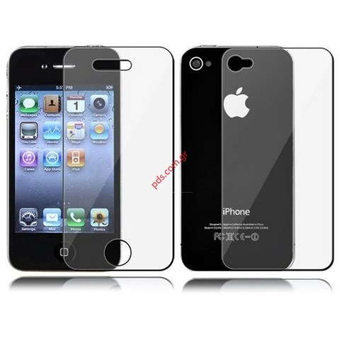 Front Screen & Back Full Body Protector for Apple iPhone 4G, 4S film