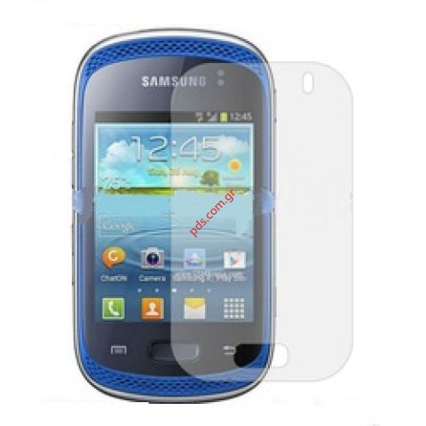 Προστατευτικό φιλμ Samsung Galaxy S6010, S6012 Music Duos τζαμιού πρόσοψης Προστατευτικό φιλμ Samsung Galaxy S6010, S6012 Music Duos τζαμιού πρόσοψης