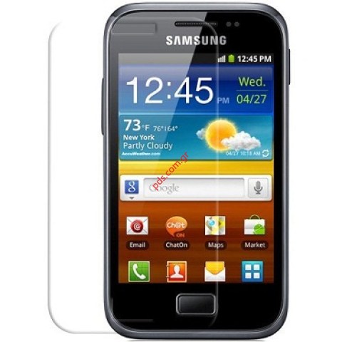 Προστατευτικό φιλμ Samsung S7500 Galaxy Ace Plus ζελατίνα τζαμιού πρόσοψης Προστατευτικό φιλμ Samsung S7500 Galaxy Ace Plus ζελατίνα τζαμιού πρόσοψης
