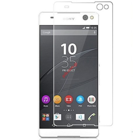 Προστατευτικό φιλμ Sony Xperia C5 E5506, E5563 DUAL τζαμιού οθόνης Film screen clear