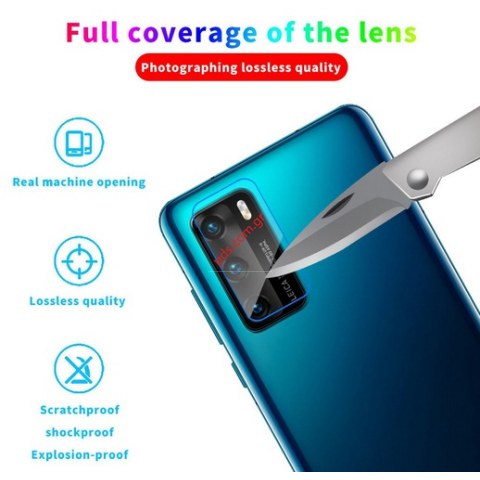 Tempered glass clear Huawei P40 Pro 2.5D 3mm Back camera Blister