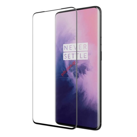 Προστατευτικό οθόνης FULL OnePlus 7 Pro 6.67 inch 3D Tempered Glass λεπτό 0,3mm αντιχαρακτικό εξωτερικό γυαλί προστασίας