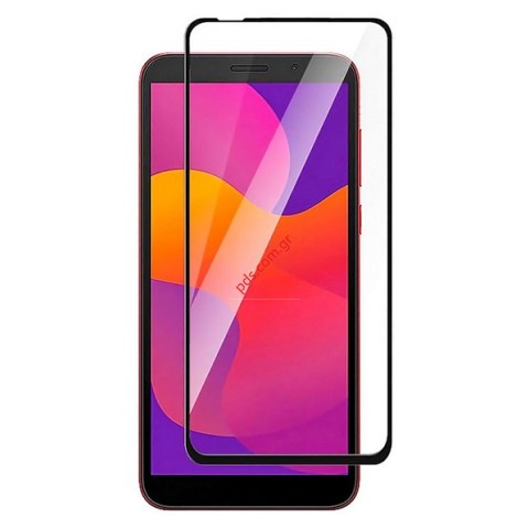 Tempered glass clear Huawei P40 Lite Full Glue Black Blister