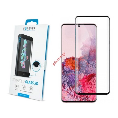 Προστατευτικό τζάμι Samsung GALAXY S20+ PLUS G985 Tempered Glass Full Glue glass Fingerprint Black Προστατευτικό τζάμι Samsung GALAXY S20+ PLUS G985 Tempered Glass Full Glue glass Fingerprint Black