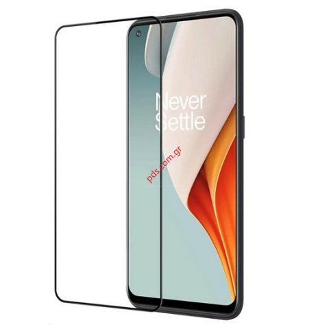 Προστατευτικό τζάμι Full Glue OnePlus Nord N100 6.52inch Tempered Glass Black