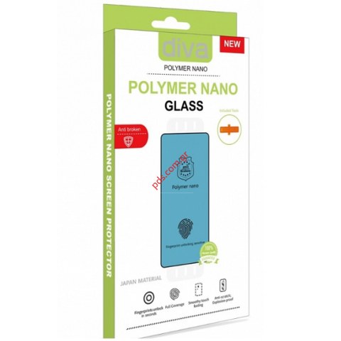 Προστατευτικό τζάμι Full Glue Samsung GALAXY NOTE 20 ULTRA N985 NANO DIVA Tempered Glass Black Προστατευτικό τζάμι Full Glue Samsung GALAXY NOTE 20 ULTRA N985 NANO DIVA Tempered Glass Black