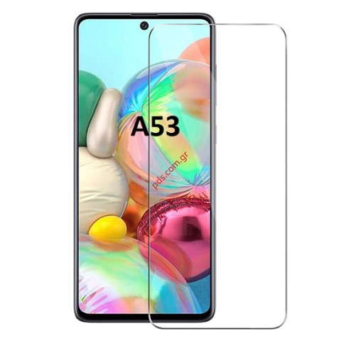 Προστατευτικό τζάμι Samsung A536 Galaxy A53 5G 9H 3D 0.33mm Tempered glass Flat Clear Blister
