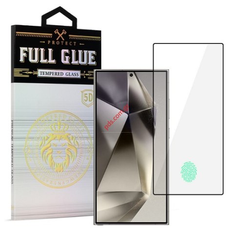 Tempered glass Samsung Galaxy S24 ULTRA 5G Fingerprint Unlock Tempered Full Glue glass 5D Bulk  Tempered glass Samsung Galaxy S24 ULTRA 5G Fingerprint Unlock Tempered Full Glue glass 5D Bulk