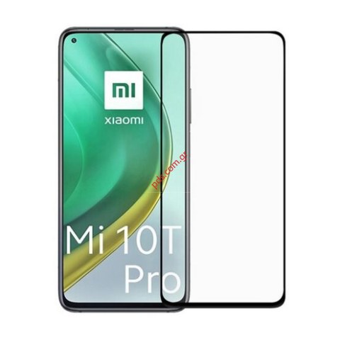 Προστατευτικό τζάμι Xiaomi Mi 10T PRO Tempered glass Full Glue Clear Slim curved Box