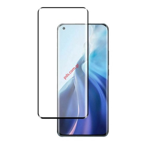 Προστατευτικό τζάμι Xiaomi Mi 11 Ultra Curved Full Glue 3D 9H Tempered glass Blister