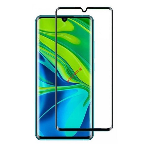 Προστατευτικό τζάμι Xiaomi Mi Note 10 Full cover Tempered glass 3D Black
