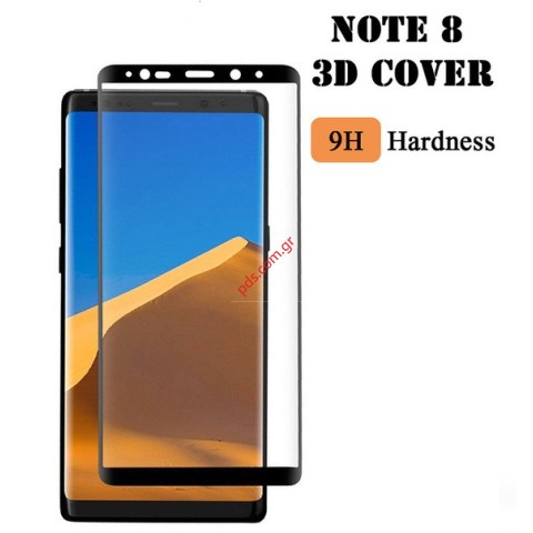 Tempered glass film Samsung Galaxy Note 8 (SM-N950) Curved Full glue Black. Tempered glass film Samsung Galaxy Note 8 (SM-N950) Curved Full glue Black.
