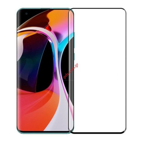 Tempered Glass Full Face Xiaomi Mi 10 5G/ Mi 10 Pro 5G 3D Μαύρο  0.33mm