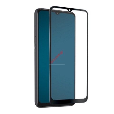 Τζάμι προστασίας Alcatel 3X (5061U) 2020 Black Full Glue Glass 5D 2.5D Tempered Glass Blister