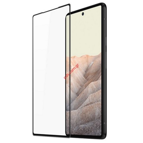 Τζάμι προστασίας Google Pixel 6 Tempered full glue Glass 0,3mm 9H 5D Black Box