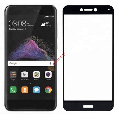 Τζάμι προστασίας Huawei Honor 8A Full Glue Black Glass