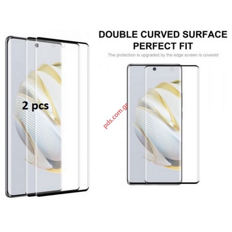 Τζάμι προστασίας Huawei Nova 10 (NSO-AL00) / NOVA 10 PRO 9H 5D Full Curved glue Tempered glass Black Box