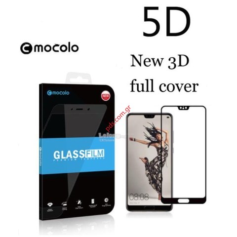 Τζάμι προστασίας Huawei P20 Pro full glue 3D Black