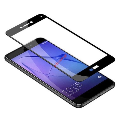 Τζάμι προστασίας Huawei P9 Lite (2017) Full Black Glass tempered 0,25mm.