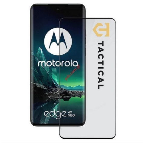 Τζάμι προστασίας Motorola EDGE 40 NEO Tempered glass full Glue 5D Blister