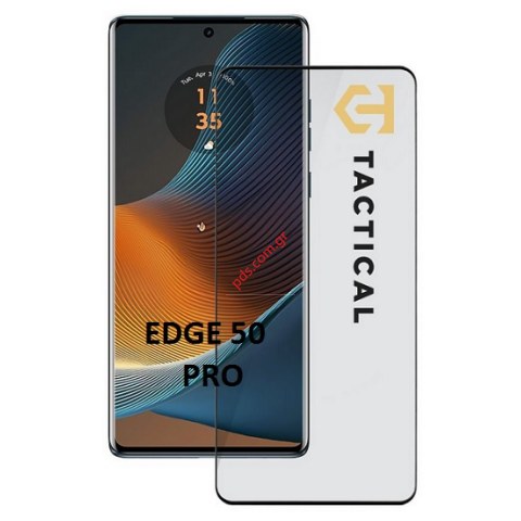 Τζάμι προστασίας Motorola EDGE 50 PRO 5G Tempered glass Full Glue 5D Blister