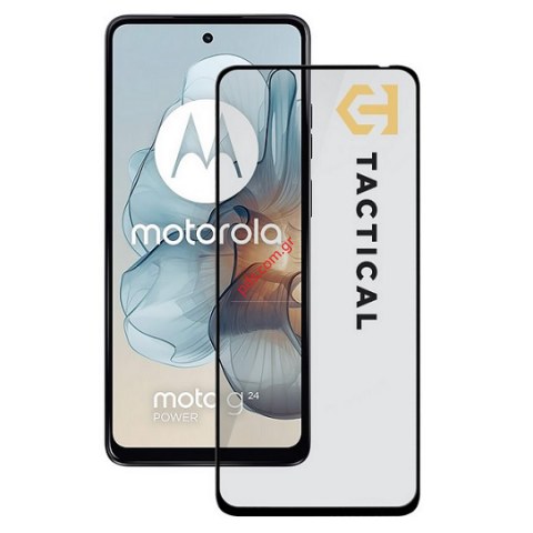 Τζάμι προστασίας Motorola G24 Power (XT2423-1) 2024, G24, G04 Tempered glass Full Glue 5D Blister