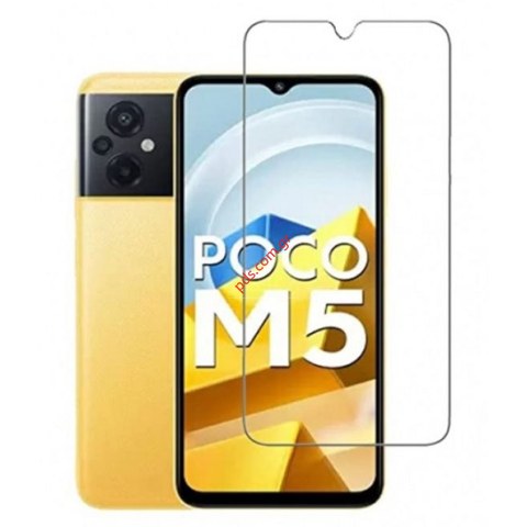 Tempered glass Xiaomi POCO M5 Flat clear Blister