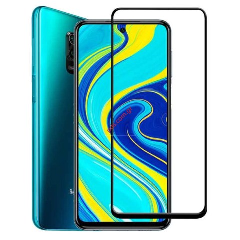 Τζάμι προστασίας οθόνης Xiaomi Redmi Note 9 Tempered Glass 9H AntiCrash AntiShock Clear